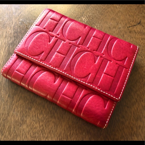Carolina Herrera Handbags - Carolina Herrera red wallet
